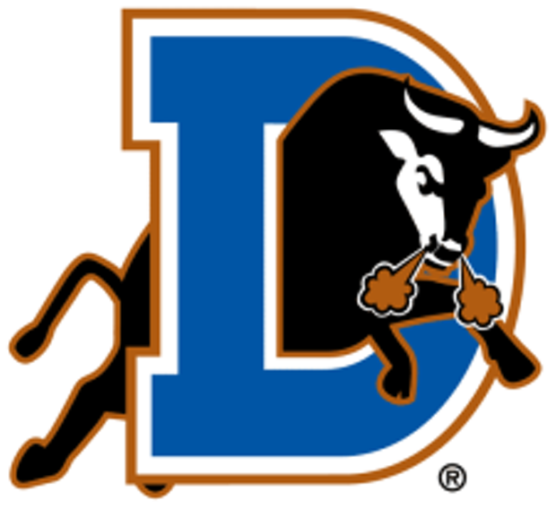 Durham Bulls Lose To Parent-club Tampa Bay Rays At - Durham Bulls Logo Png (620x568)