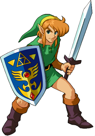 The Legend Of Zelda - Link Between Worlds Shield (307x439)