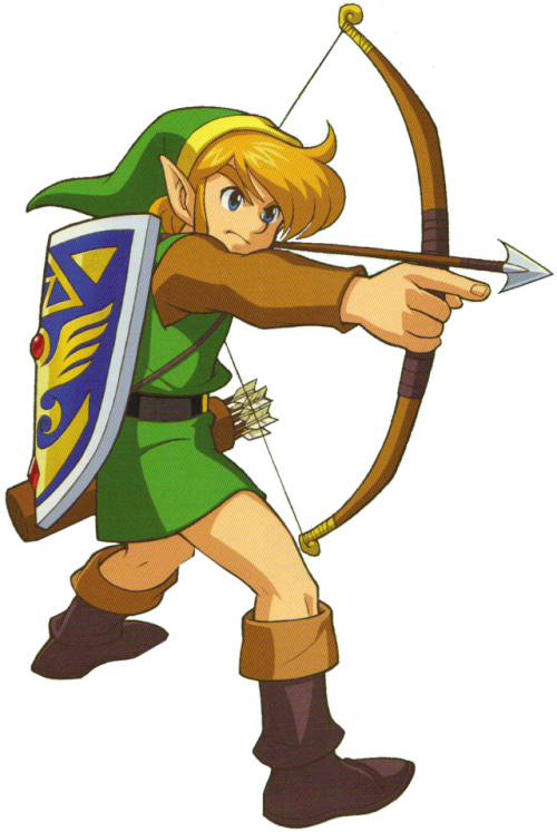 The Legend Of Zelda - Legend Of Zelda A Link (500x747)