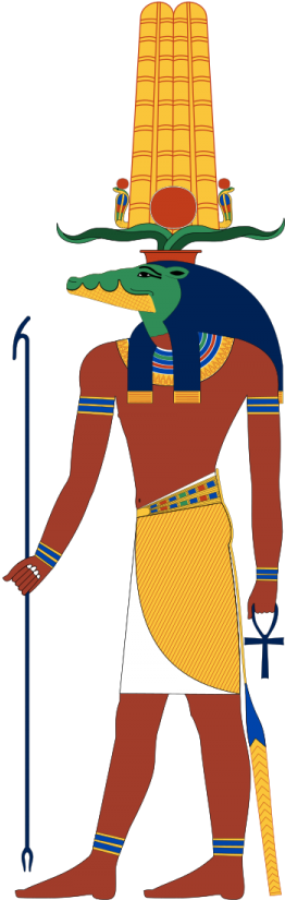 God Sobek-vb508 - Count Like An Egyptian: A Hands-on Introduction To (330x839)