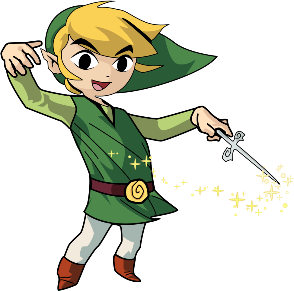 The Legend Of Zelda - Legend Of Zelda Wind Waker Hd Link (1024x1000)
