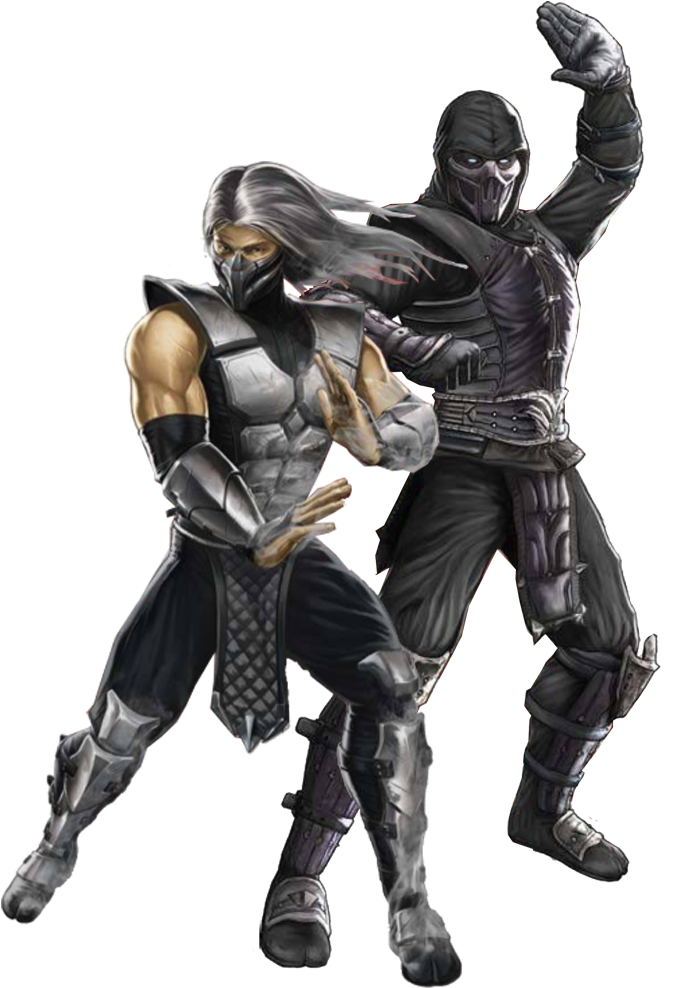 Mortal Kombat Scorpion Vs Sub Zero Vs Reptile Download - Mortal Kombat Smoke And Noob (1000x1000)