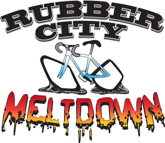 Rubber City Meltdown Logo - Meltdown (692x600)
