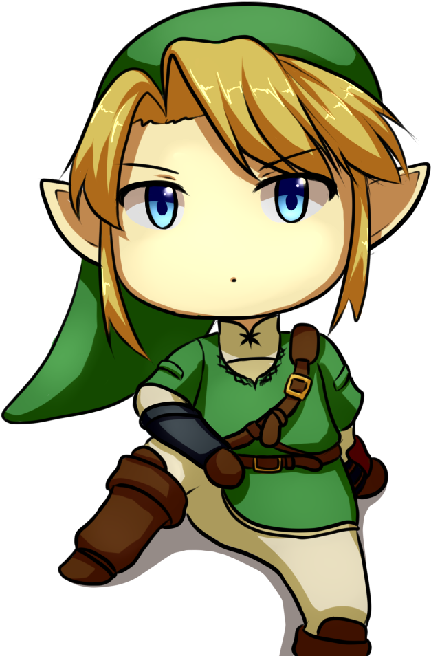 Link By Galicry - Zelda Kawaii Png.