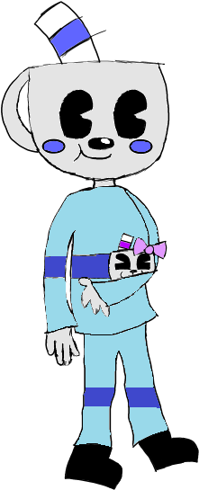 Muggo In His Pj's - Cartoon (425x556)