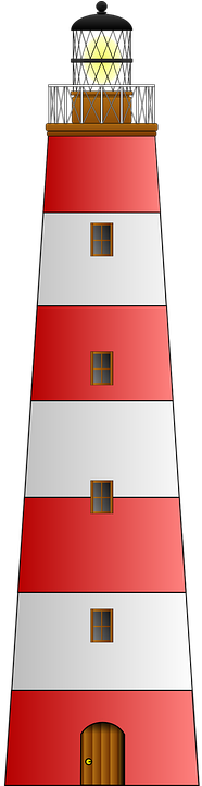 Lighthouse Clip Art - Indirect Measurement (360x720)