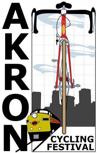 Akron Cycling Festival Logo - Akron Cycling Festival Logo (360x504)