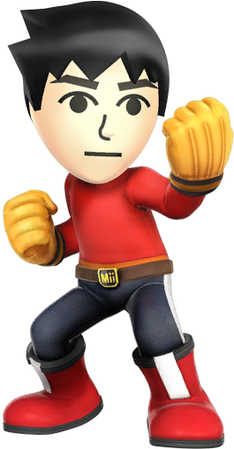 Fighter - - Mii Super Smash Bros Wii U (512x512)