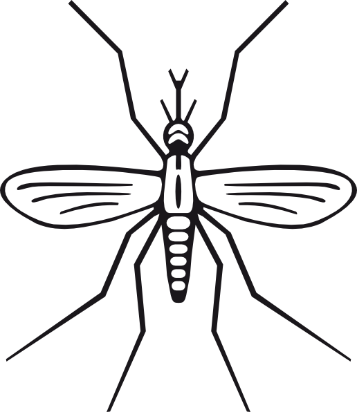 Mosquito Clip Art At Clker - Mosquito Clip Art (649x750)