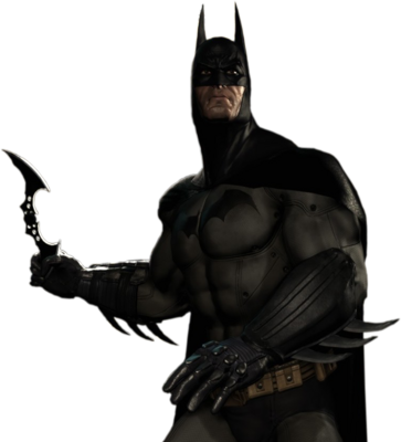 Batman Arkham Asylum Batman Png (363x400)