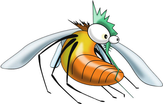 Mosquito Images Clip Art - Moskito Png (728x382)