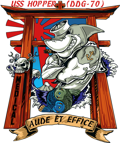 A Design Created For The Us Navy Chiefs With This Uss - United States Navy (428x492)