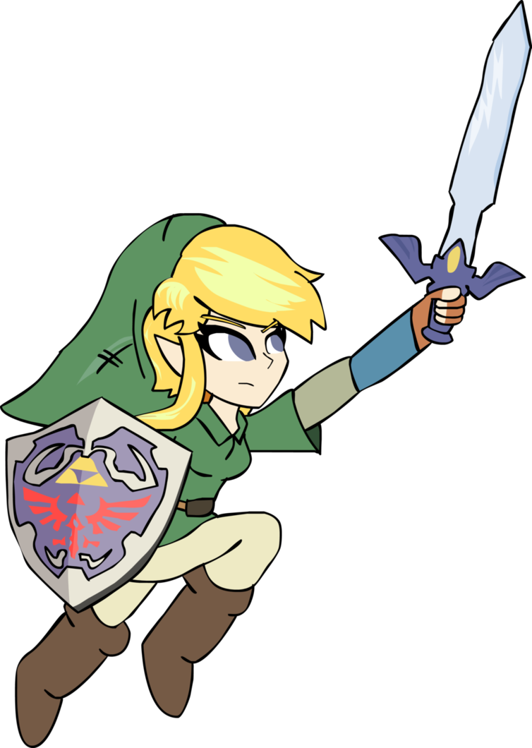 Link The Legend Of Zelda By Robyapolonio - Legend Of Zelda Rule 63 (754x1060)