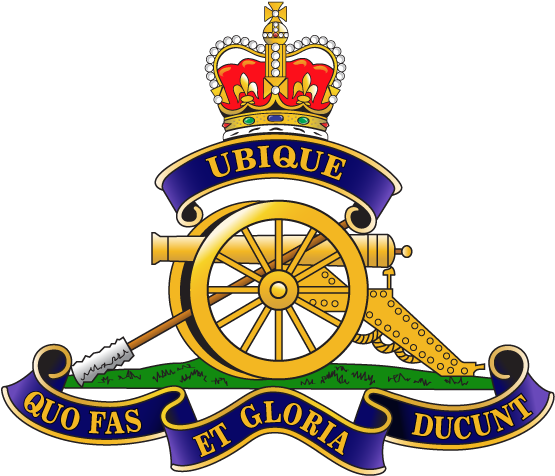 Royal Canadian Artillery - Royal Regiment Of Artillery (560x483)