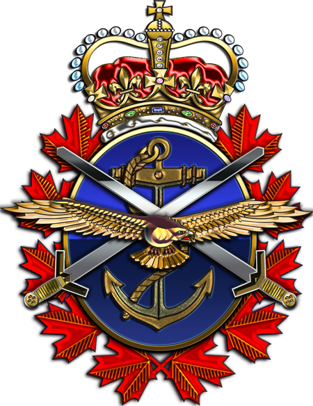 Canadian Armed Forces Badge - Canadian Armed Forces Logo (450x584)