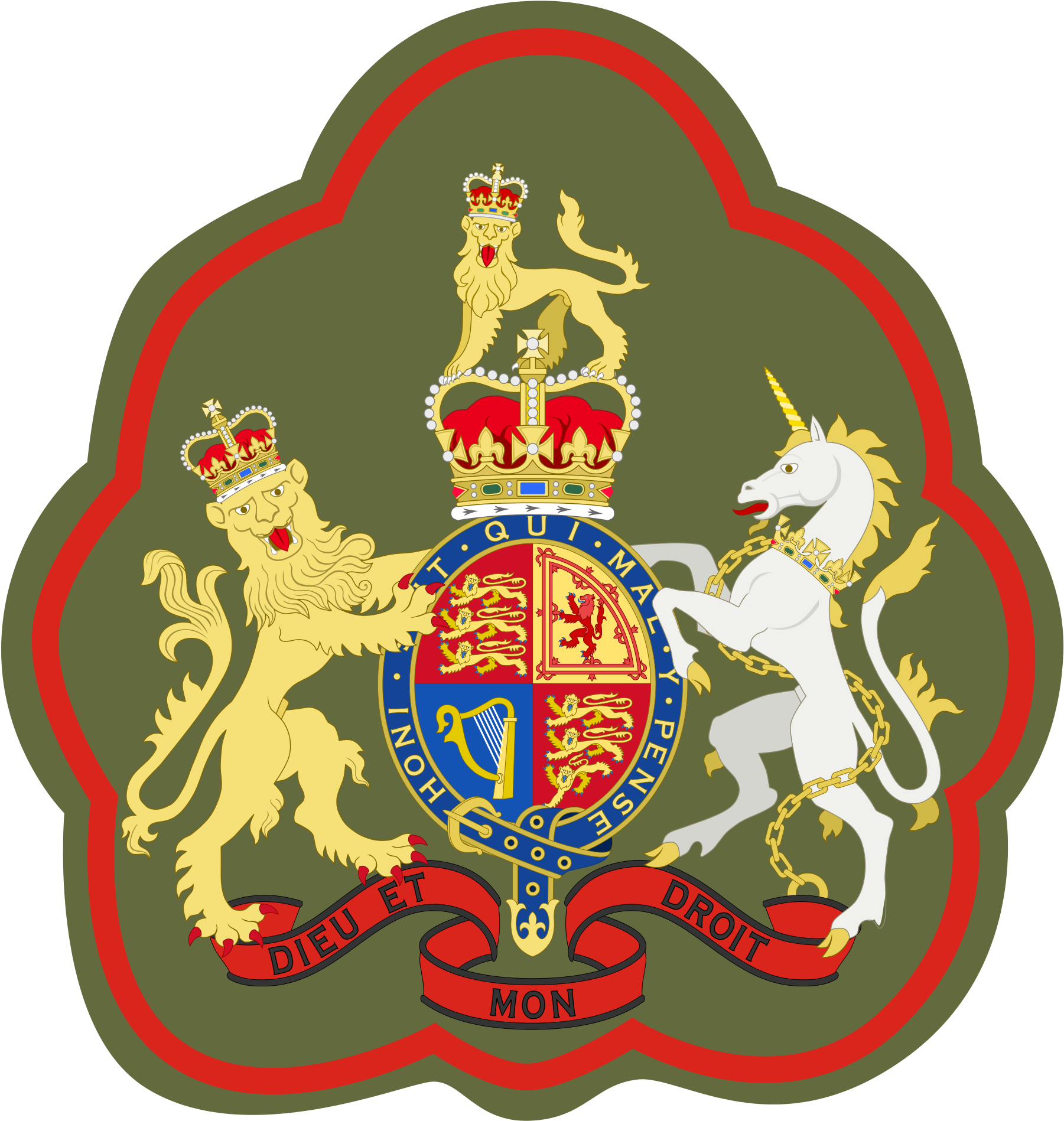 Insignia Of Warrant Officer Class - Warrant Officer British Army (2000x1955)