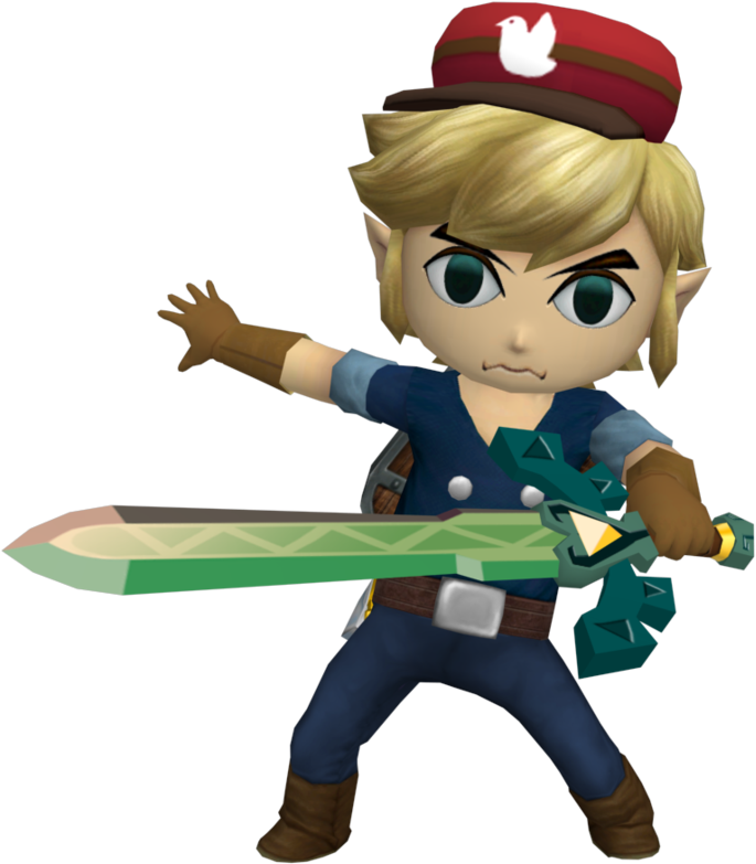 Link15 - Legend Of Zelda Spirit Tracks Link (894x894)