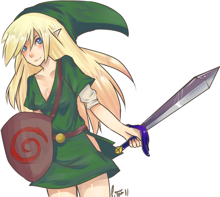 What If Zelda Was A Girl - Rule 63 Deku (800x693)