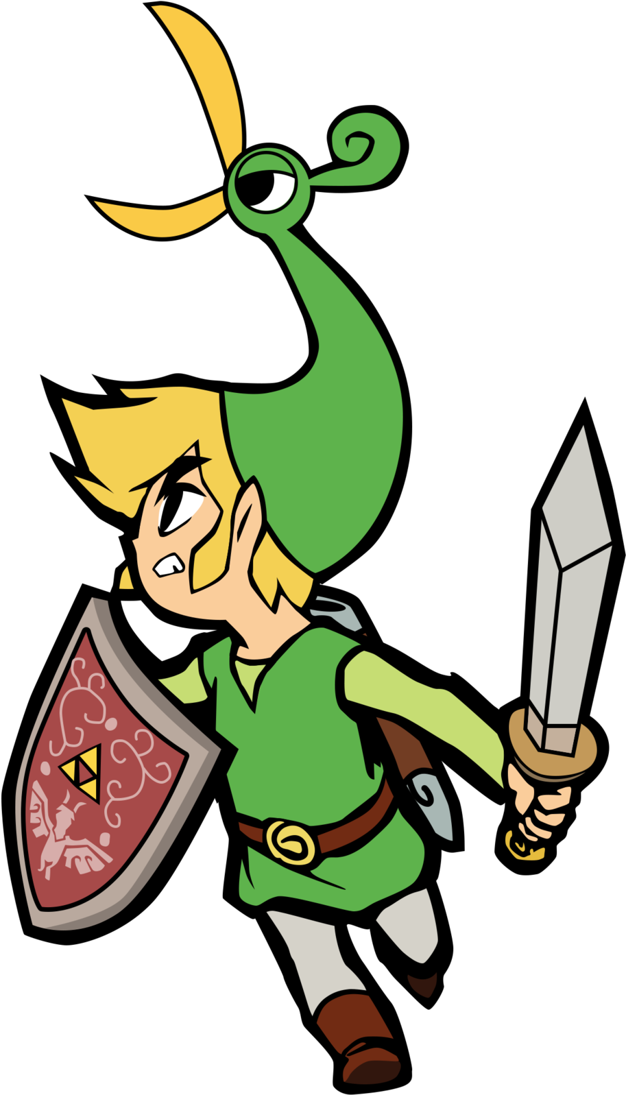 The Legend Of Zelda - Link Legend Of Zelda Minish Cap (1024x1658)