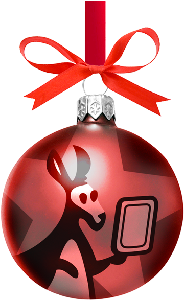 Shop From Your Couch, Pajamas Optional - Christmas Ornament (612x612)