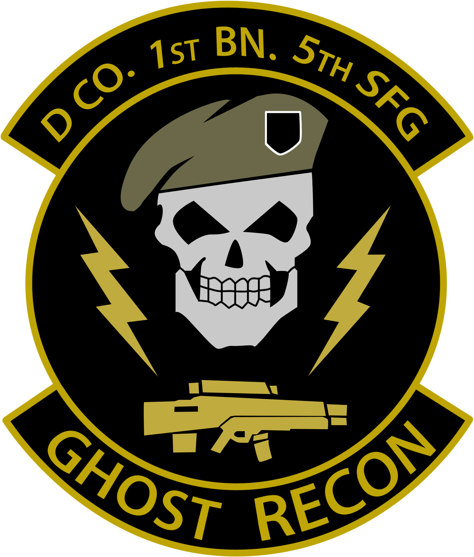 Ghostrecon Logo - Special Forces Insignia (2000x2000)