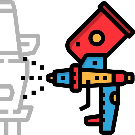 Spray Paint Free Icon - Car (512x512)