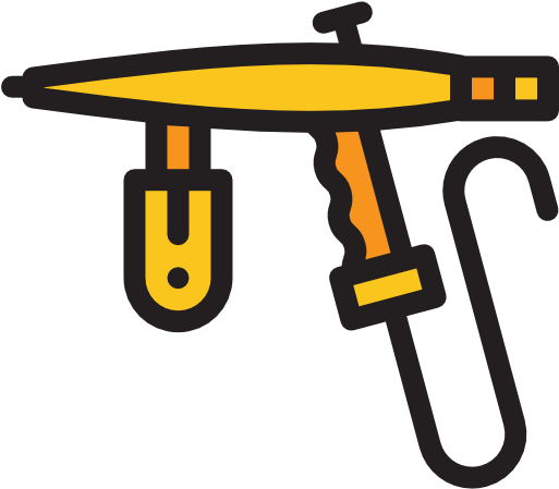 Spray Gun Free Icon - Painting (513x449)