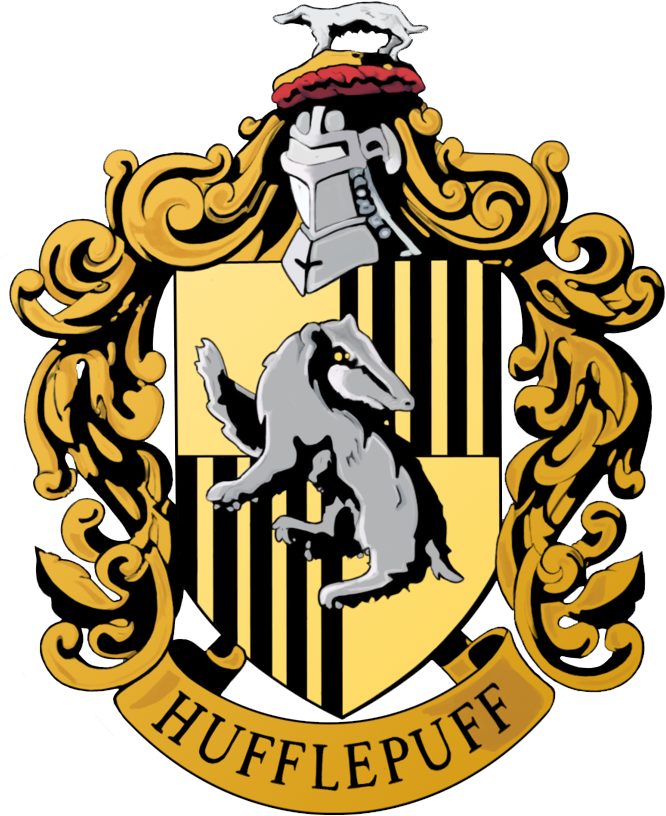 Hufflepuff Crest - Hufflepuff Logo (900x1041)