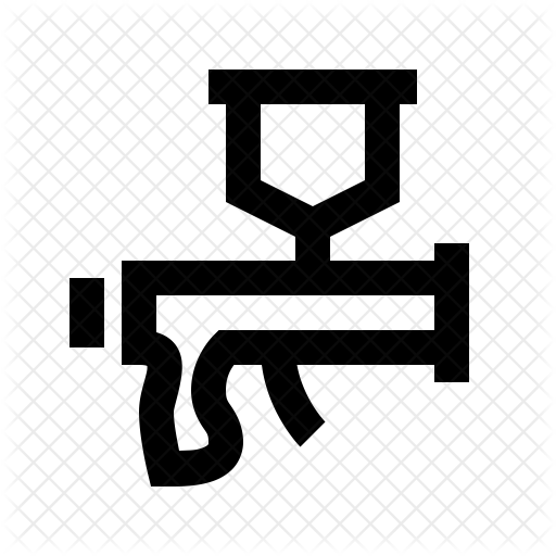 Paint Sprayer Icon - Emblem (512x512)