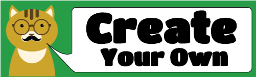 "create Your Own" Bumper Sticker Signitup - Cartoon (740x500)