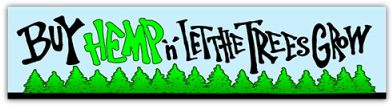 Buy Hemp N' Let The Trees Grow Small Bumper Sticker - Buy Hemp N' Let The Trees Grow Small Bumper Sticker (400x400)
