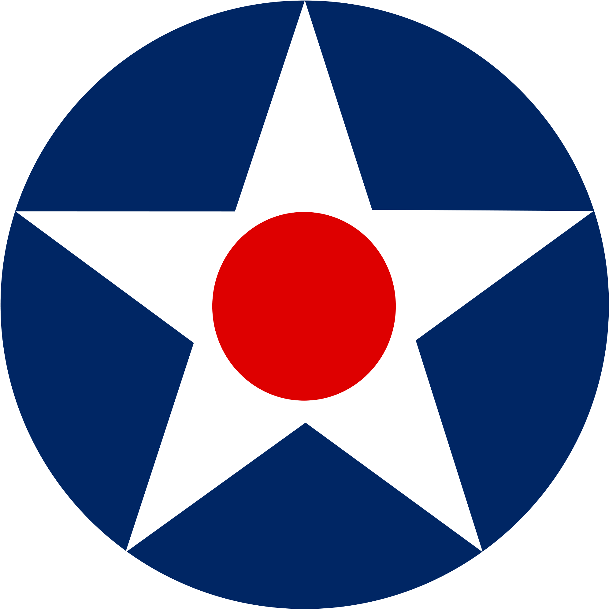 Air Force Symbol Clip Art Image Medium Size - Us Roundel (2000x2000)