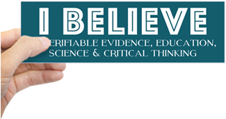 I Believe Bumper Bumper Sticker - Bumper Sticker (350x350)