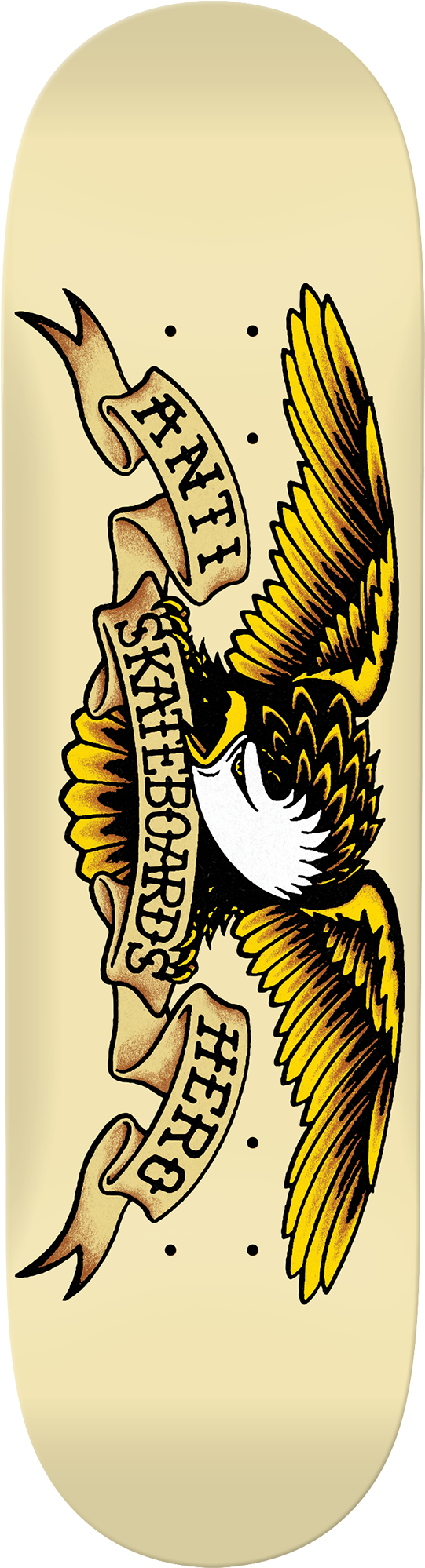 Anti Hero Eagle Cream - Anti Hero Skateboard Decks - Anti Hero Classic Eagle (579x2048)