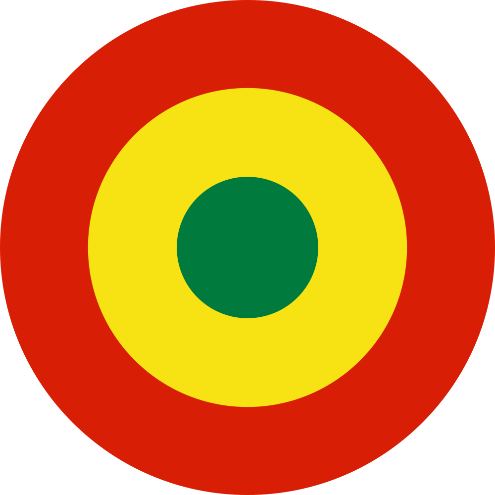 Bolivian Roundel - Romania Roundel (1000x1000)