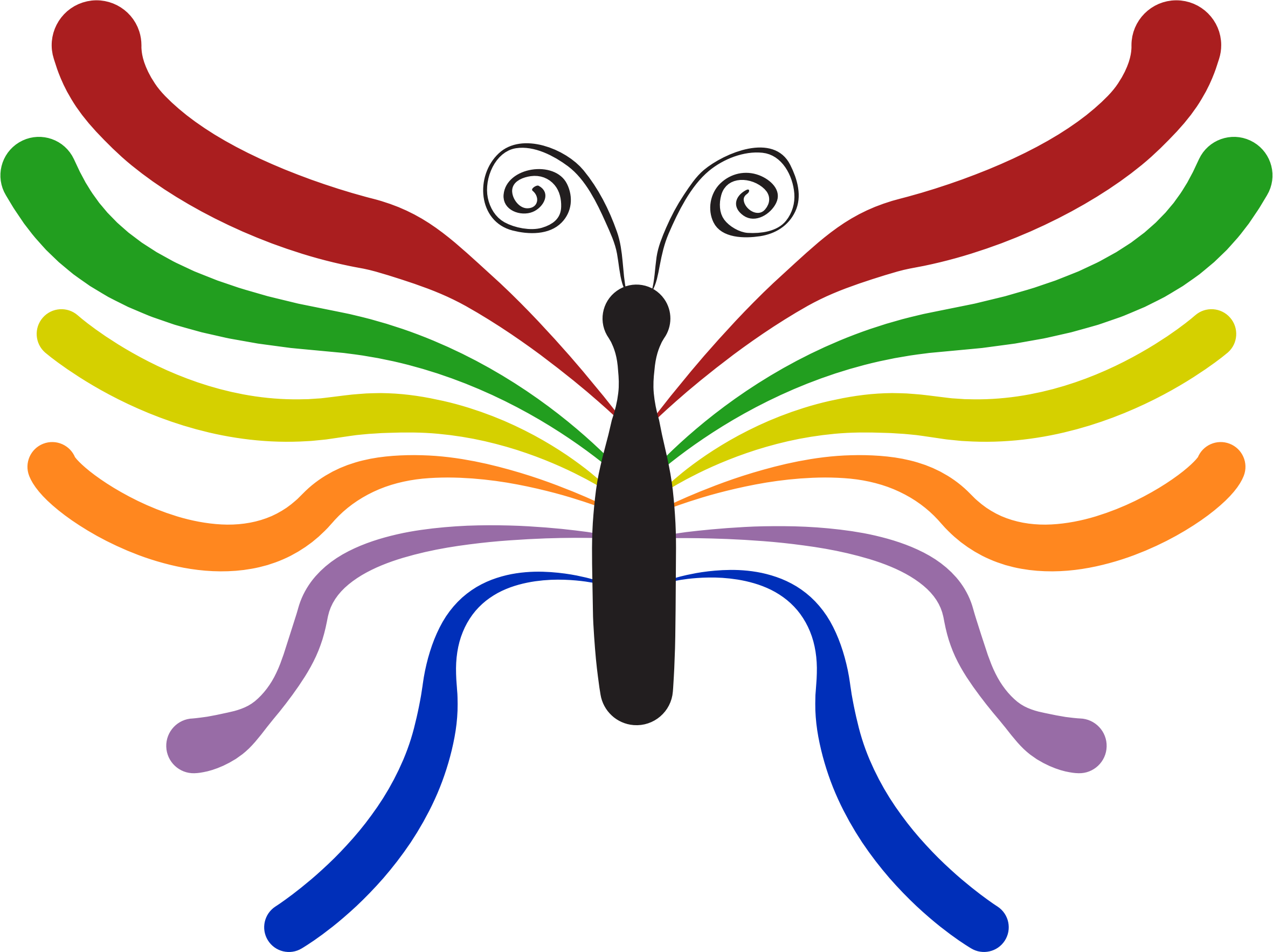 Clipart Colorful Bug - Symbol (2362x1767)