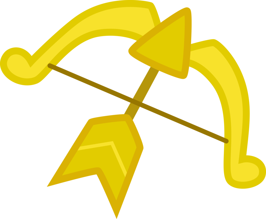 Bow And Arrow Cutie Mark By Silvervectors On Clipart - Bow And Arrow (900x740)