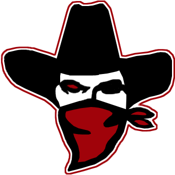 Red City Outlaws Minor League Football - Outlaws Logo (400x400)