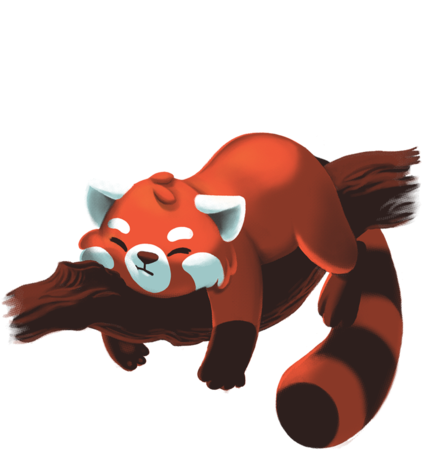 0 Red Panda Clip Art Clipart Fans - Red Panda (571x495)