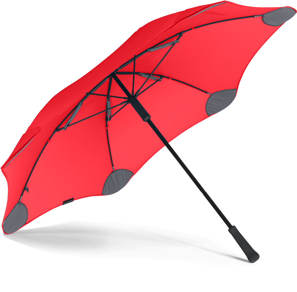 Red Classic Blunt Umbrella View From Under - Blunt Umbrellas (1024x1024)