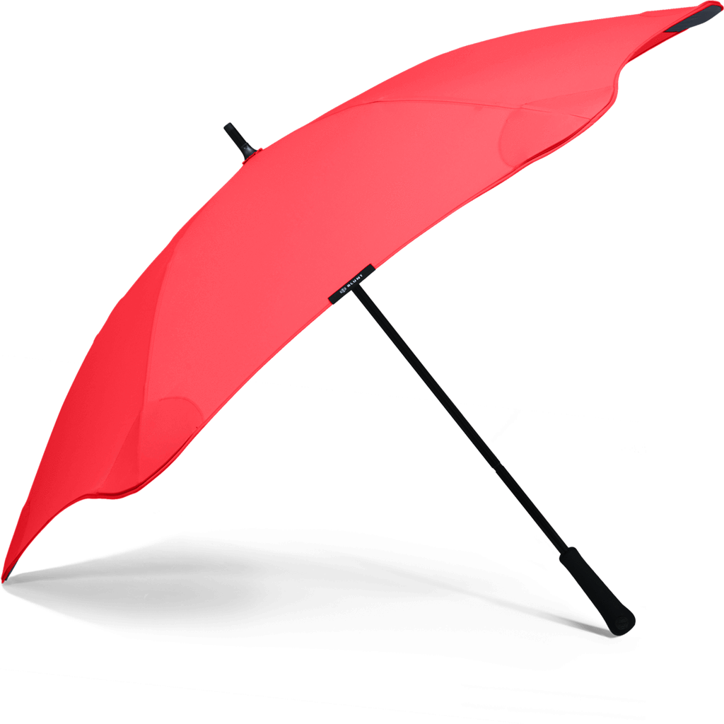 Red Classic Blunt Umbrella Side View - Umbrella (1024x1024)