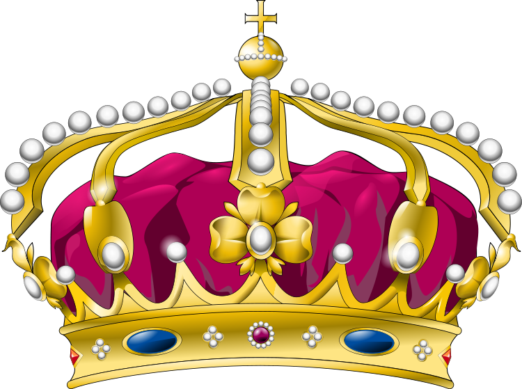 Royal Crown Clipart Transparent Background - Queen Crown Clipart Transparent Background (750x559)