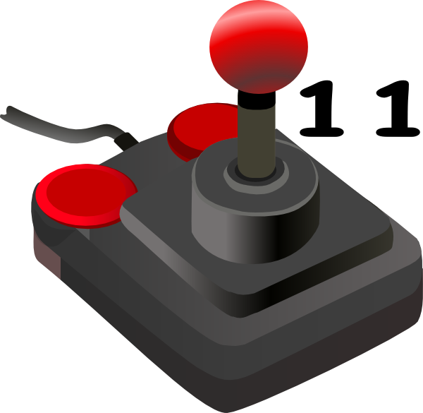 Joystick Clipart (600x585)