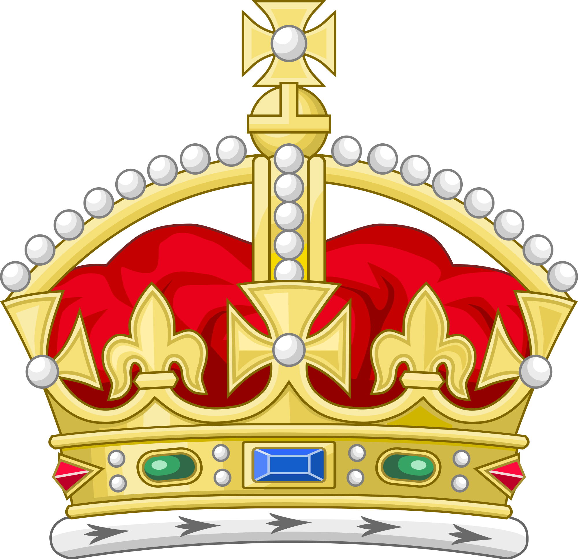 Small Crown Cliparts 7, - King Henry Viii Symbol (2000x1934)