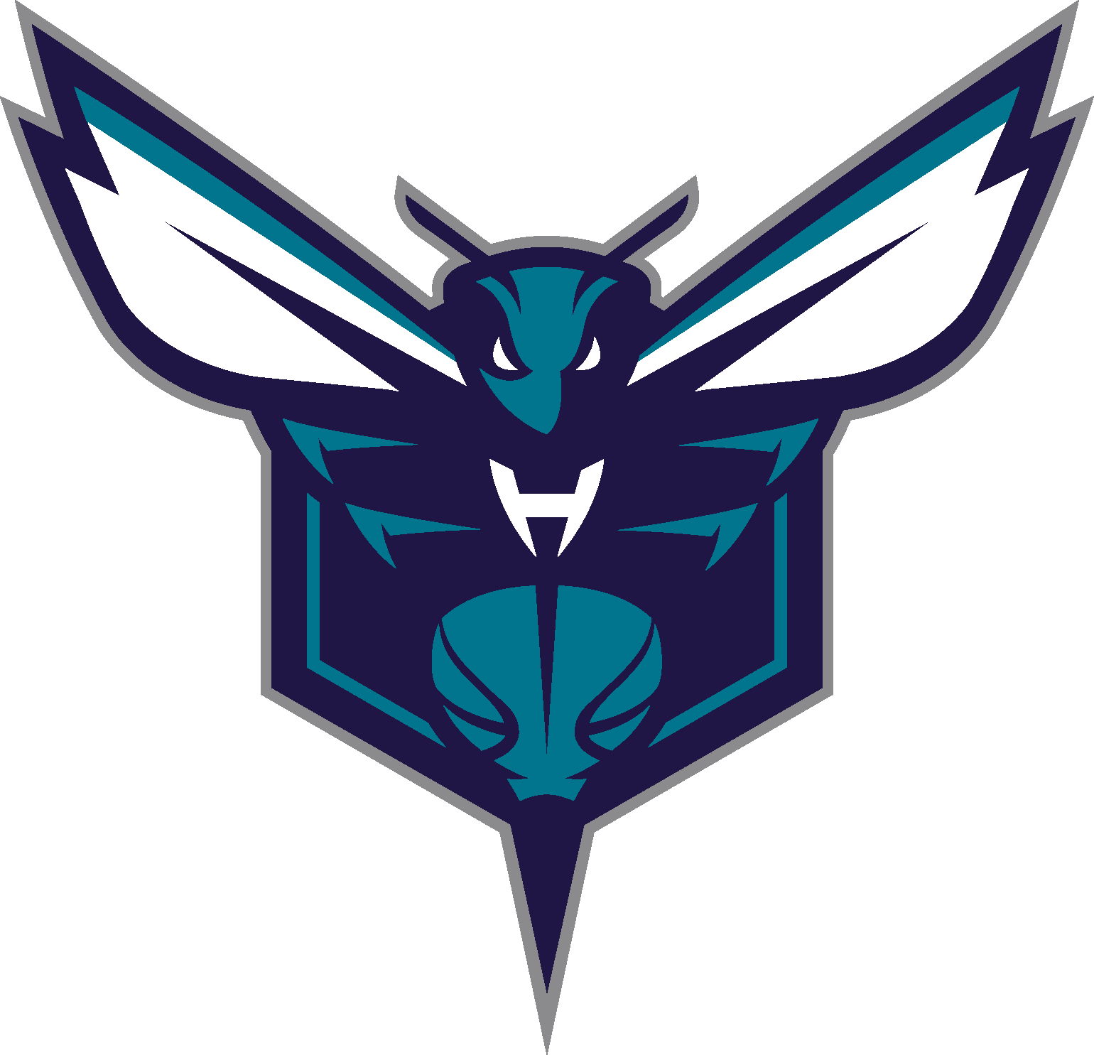 Old Logo / Charlotte Bobcats ** - Charlotte Hornets Logo Png (1540x1485)