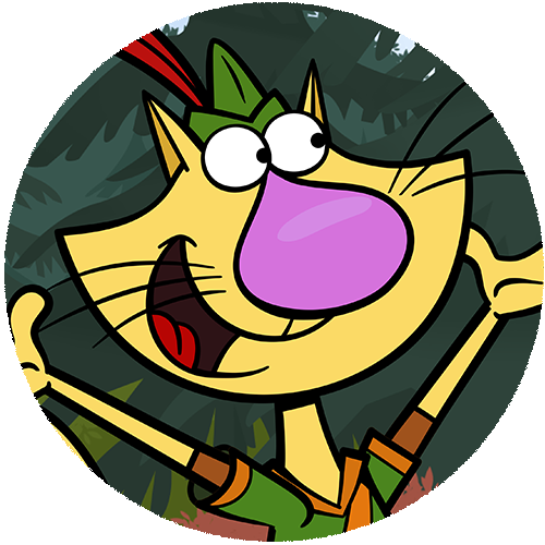 Get Up And Go Engages Wisconsin Families To Get Active - Nature Cat (500x500)