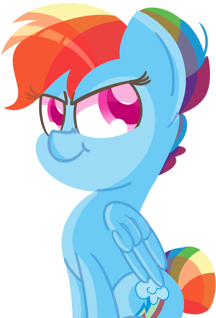 Pastelhorses, Backwards Cutie Mark, Hair Bun, Pony, - Cartoon (715x1024)