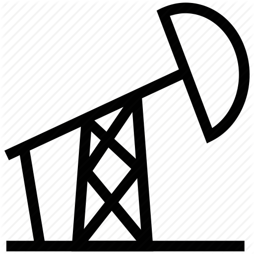 Pump Jack Grasshopper Clipart - Oil Horse Pump (512x512)