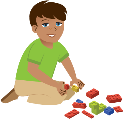 2016 Annual Report - Play With Legos Clipart (436x419)