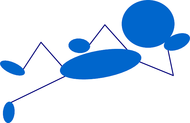 Stick, People, Man, Figure, Sleeping, Person - Stick Person Laying Down (640x415)